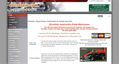 Desktop Screenshot of drivetrain.com