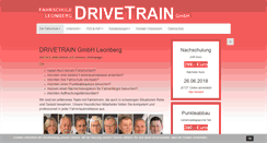 Desktop Screenshot of drivetrain.de