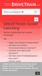 Mobile Screenshot of drivetrain.de